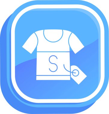 giysi simgesinin vektör illüstrasyonu