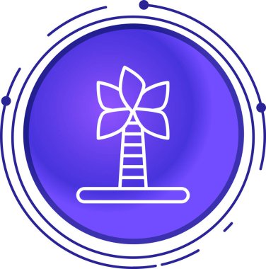 Windmill çizgisi simgesi beyaz arkaplanda izole edildi. Renkli taslak konsepti. Vektör