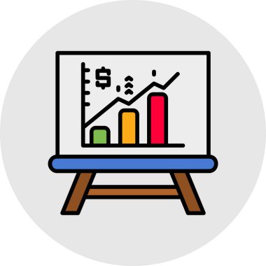 grafik şeması renk çizelgesi çizimi vektörü