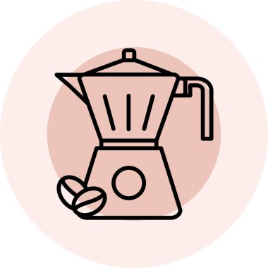 Çay simge vektör çizim