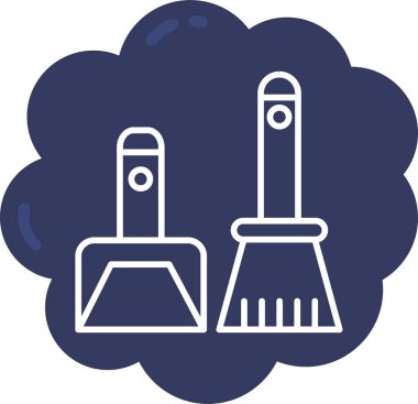 Bir çiftlik simgesinin vektör illüstrasyonu