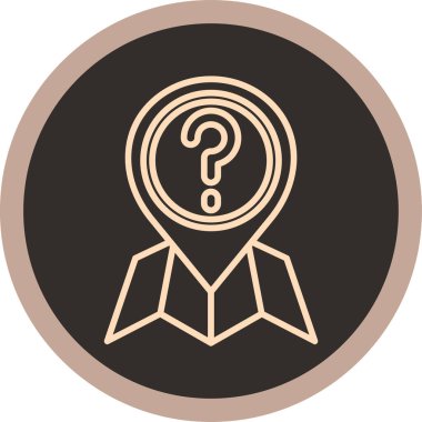 Soru işareti vektör illüstrasyonu