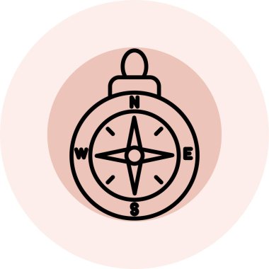 Pusula simgesi vektör resimlemesi