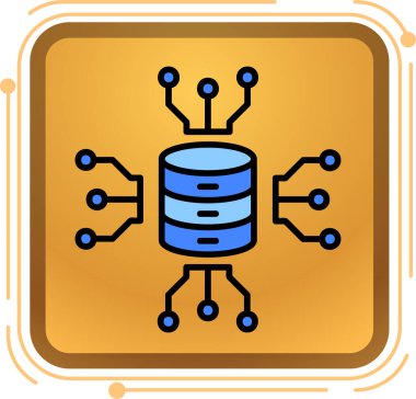 sunucu simgesi çizimi