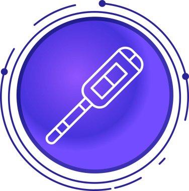 Tıbbi bir simgenin vektör illüstrasyonu