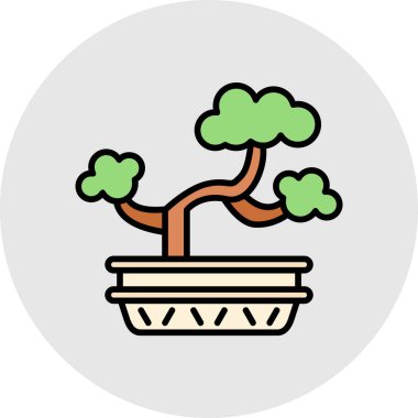 Vektör Ağacı Simgesi illüstrasyonu