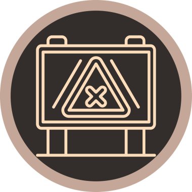 Modern b 'nin vektör illüstrasyonu eksik simgesi