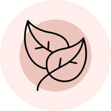 vektör yaprak çizim