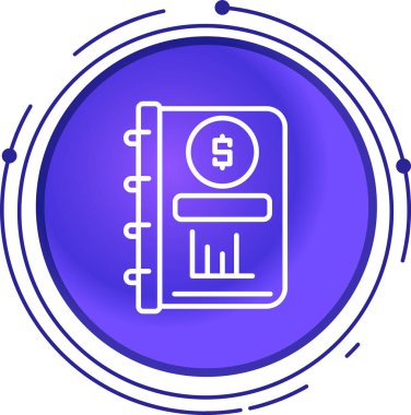 Dolar simgesi vektör illüstrasyonu