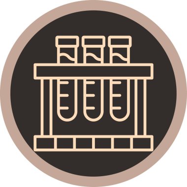 Bir sütunun vektör illüstrasyonu