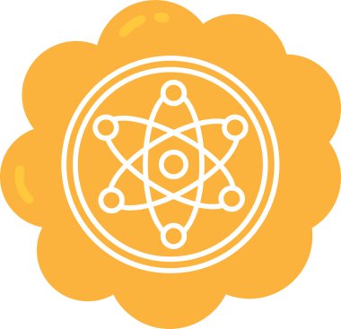 Çiçek. Web simgesi basit tasarım