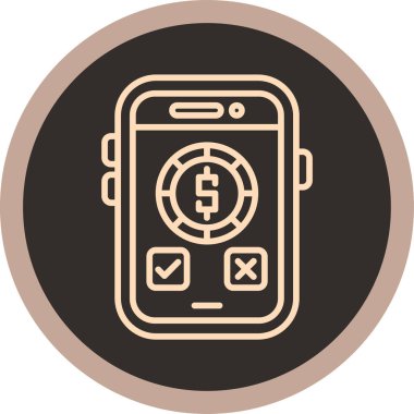 Cep telefonu. Basit tasarım