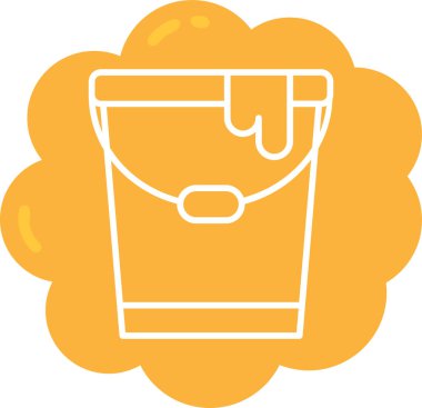 İç bakalım. Web simgesi basit illüstrasyon