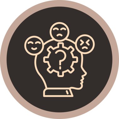 Modern simgenin vektör illüstrasyonu