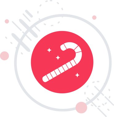 Uzun gölgeli beyaz beyzbol sopası ve top ikonu. Kırmızı daire düğmesi. vektör.