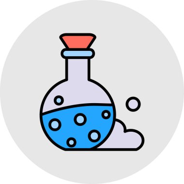 Çizgi film simgesinin vektör çizimi