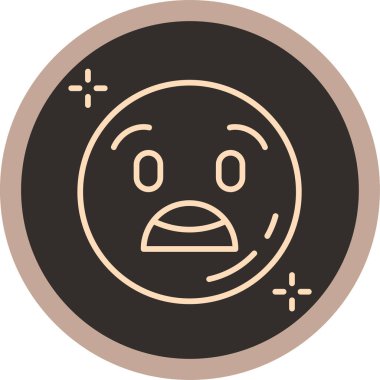 emojinin vektör illüstrasyonu