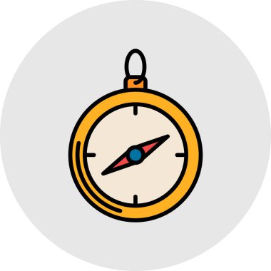 Pusula simgesi vektör resimlemesi