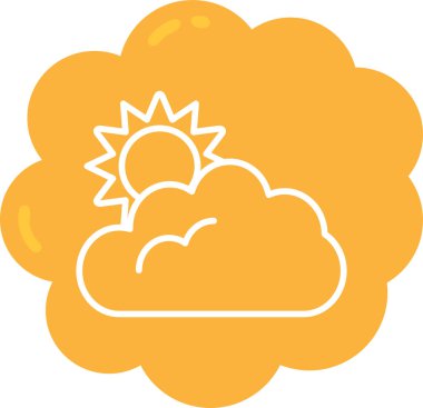 bulut web vektör illüstrasyonu