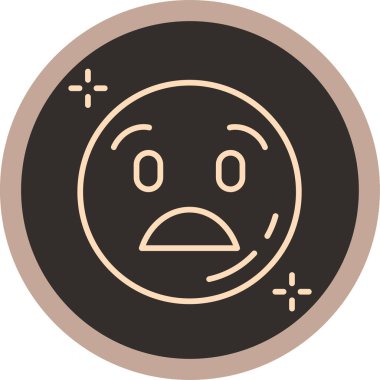 duygu simgesinin vektör illüstrasyonu