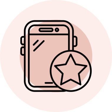 mobil vektör simgesi şeffaf arkaplanda izole edildi, vektör