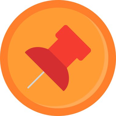 açık artırma tokmak simgesi düz stil