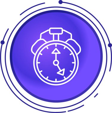 Kronometre simgesi çizimi