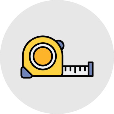 cetvel simgesi çizimi