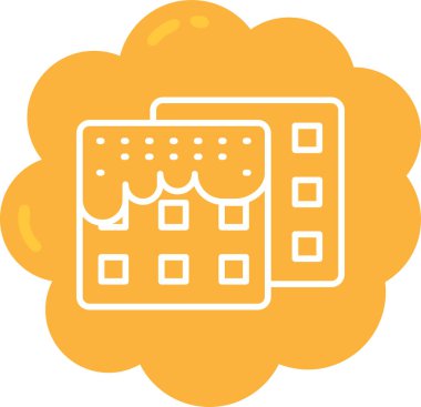 Bulut deposu. Basit resimleme