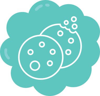 Gıda simgesinin vektör illüstrasyonu