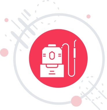 Çizgi fotoğraf makinesi simgesi beyaz arkaplanda izole edildi. Fotoğraf makinesi simgesi. Renkli taslak konsepti. Vektör.