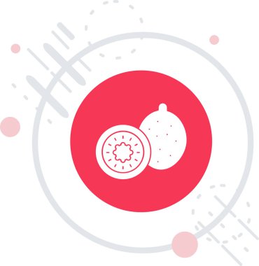 Beyaz arka planda yıldız izole edilmiş beyaz ve kırmızı çizgili Noel ağacı ikonu. Mutlu noeller ve mutlu yıllar. Renkli taslak konsepti. vektör illüstrasyonu