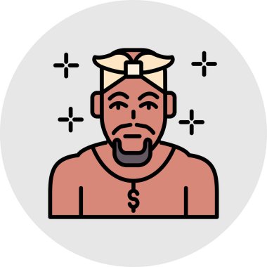 Adam Amerikan ikonu.