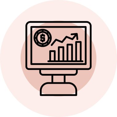 Web simgesi vektör illüstrasyonu