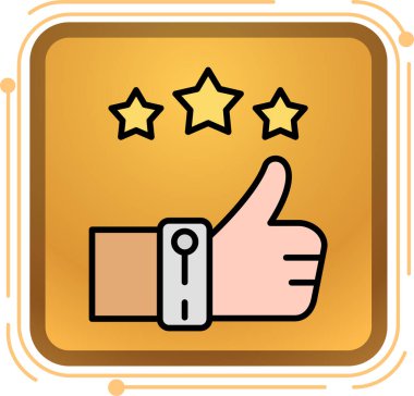 thumbs up vector icon design
