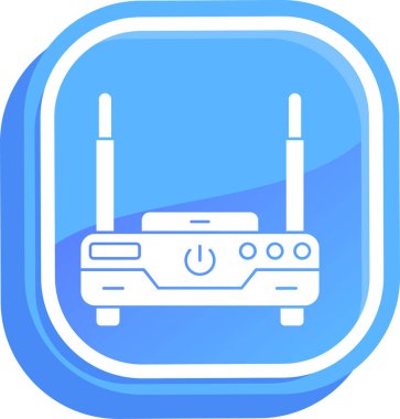 Modern b 'nin vektör illüstrasyonu insansız hava aracının ikonundan yoksun