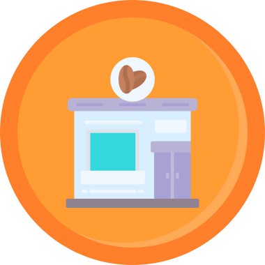 Kalp simgesinin vektör illüstrasyonu