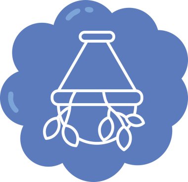 balon simgesi, vektör illüstrasyonu