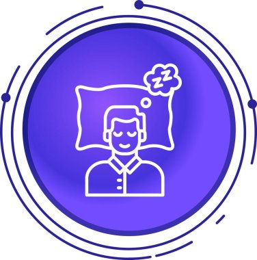 Beyaz arka planda izole edilmiş soru simgesi olan çizgi insan kafası. Renkli taslak konsepti. vektör.