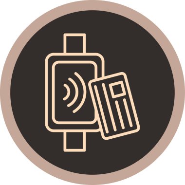 Bir b-b simgesinin vektör illüstrasyonu