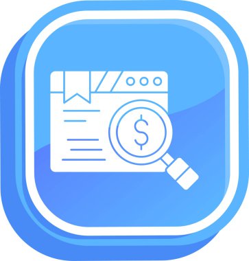 Dolar simgesi vektör illüstrasyonu