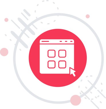 Beyaz arkaplan üzerinde takvim simgesi tasarımı