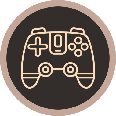 Modern bir simgenin vektör illüstrasyonu