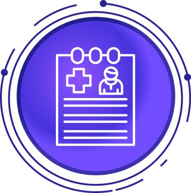 Doktor Simge vektör illüstrasyonu