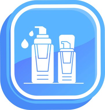 Sabun şişesi, vektör simgesi