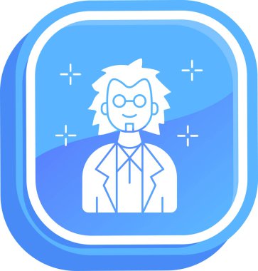 Uzaylı simgesi vektör illüstrasyonu