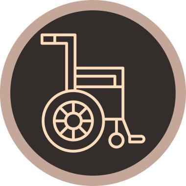 Modern simgenin vektör illüstrasyonu