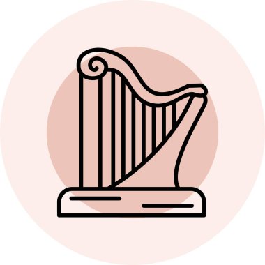 Arp. Web simgesi basit illüstrasyon