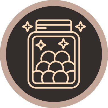 şişe simgesi vektör illüstrasyonu