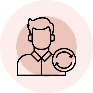 seo modern simgesinin vektör illüstrasyonu